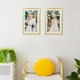 thumbnail image 2 of OASIS 11x17 Picture Frame Set of 5, Display Pictures 9x15 with Mat or 11 x 17 Without, Wall Gallery Poster Frames, Gold, 2 of 12
