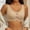 #16Beige, variant on Womens Plus-size Seamless Wireless Bra Mesh Cutout Adjustable Wide Strap Everyday T-Shirt Bra