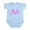 Sky Blue, variant on CafePress - Nicaraguan Princess Infant Bodysuit - Baby Light Bodysuit, Size Newborn - 24 Months