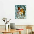 thumbnail image 3 of HENGT  - 3 Piece Canvas Wall Art - Clown Anemonefish and White Sea Anemone - Modern Home Art Stretched and Framed Ready to Hang, 3 of 5