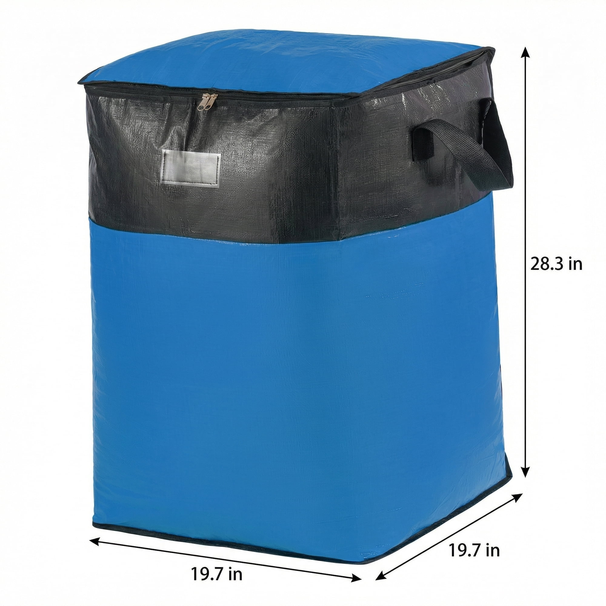 Unique Bargains Storage Bags for Organizing Closet Organizers Blue 19.7"x19.7"x28.3"