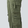 thumbnail image 5 of MKHSQHDG Male Pants Mens Cargo Sweatpants Heavyweight Elastic Waist Pants with Pockets Baggy Drawstring Jogger Pants Xxxl, 5 of 5