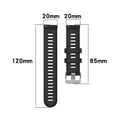thumbnail image 2 of Replacement Watch Bands for Forerunner 158 55 Waterproof Soft Strap - Comfortable, Adjustable, Secure Fit for Daily Wear Black, 2 of 6
