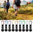 thumbnail image 2 of WINDLAND Mini Backpack Carabiner Watch with Compass Pocket Carabiner Clip Hiking Watch, 2 of 19