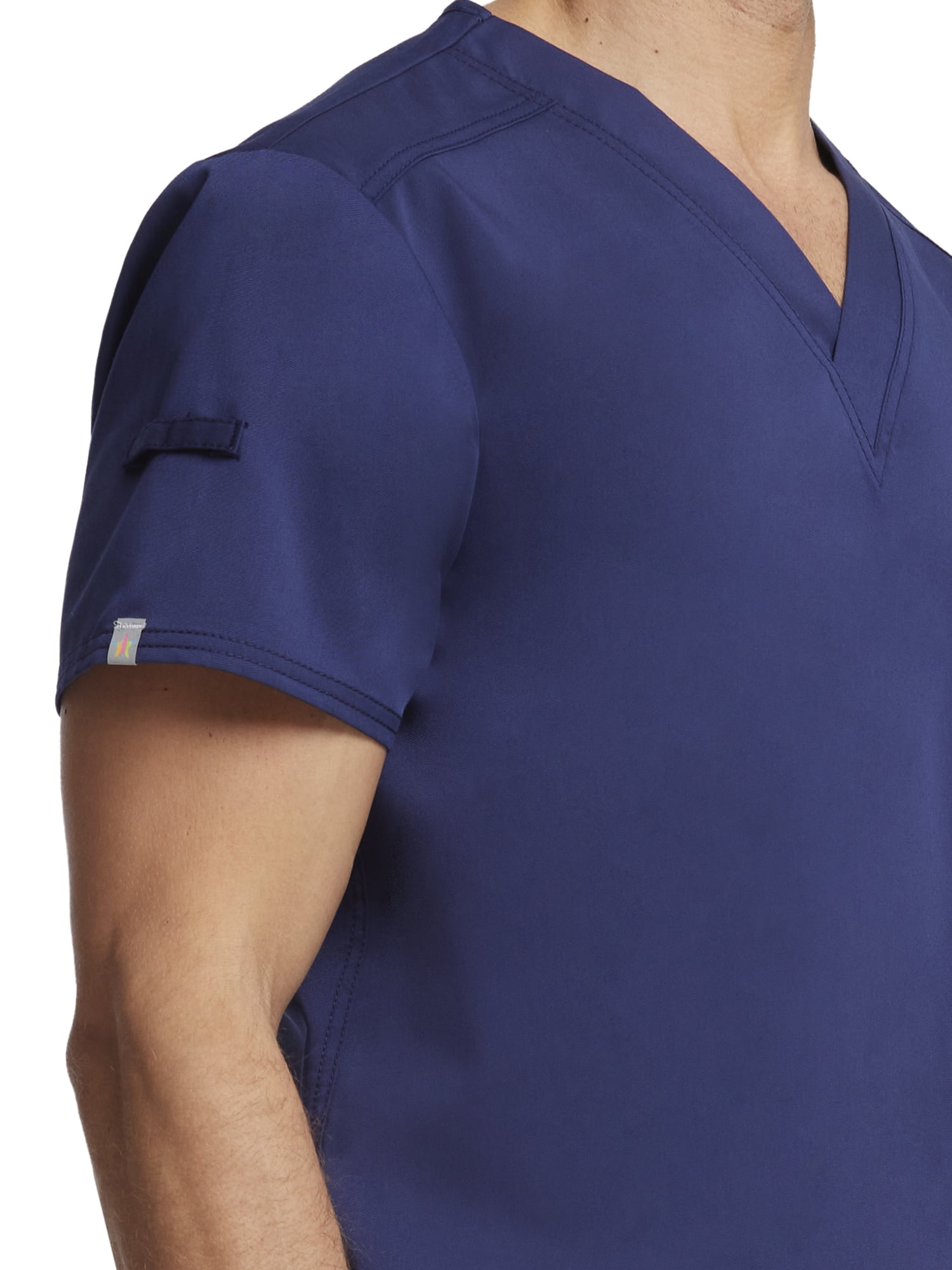 Scrubstar Men's Ultimate Stretch Antimicrobial Fabric Technology V-Neck Tuck In Scrub Top WD854A