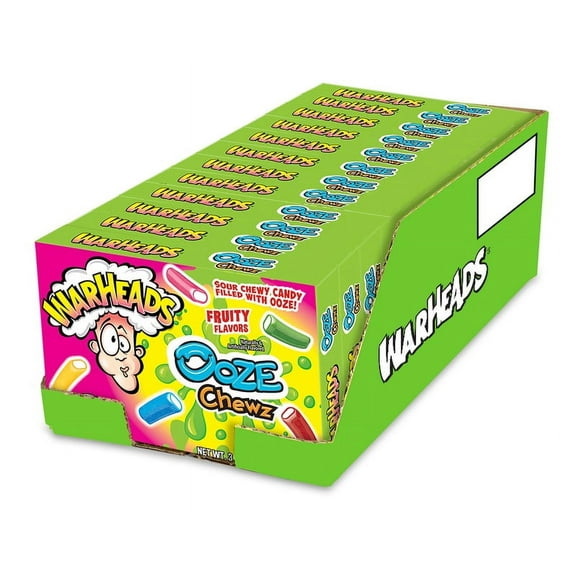 (Price/Case)Warheads Ooze Chews Theater Box 12-3.5 Ounce