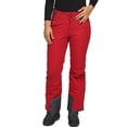 thumbnail image 1 of Pantalones de nieve Arctix con aislamiento vintage rojo para mujer, talla XS, 1 of 5