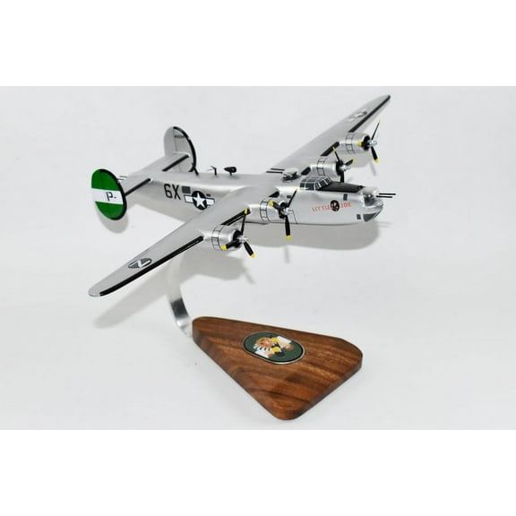 Lockheed Martin® (Consolidated) B-24J® Liberator®, 854th Bomb Squadron, 18" Mahogany Model