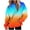 Light Blue, variant on Frostluinai Gradient Hoodies for Women Oversized Long Sleee Drop Shoulder Sweatshirts Loose Fit Fall Pullover Comzy Hoodies with Pocket