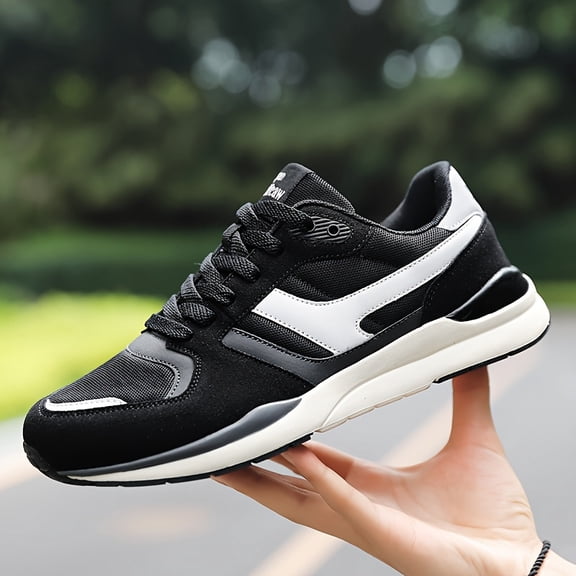 New Panyan Wolfcaw Men's Lightweight Breathable Sneakers - Casual Wear - -Terrain Traction (Cloud/Geometric/Striped),Low-Top Running Shoes with & Arch, - Training Sneakers Suitable for Gym,