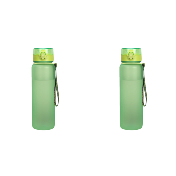 Botella Deportiva 1000 Ml Bebida A Prueba Fugas para Oficina Al Aire Libre () Verde