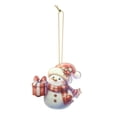 thumbnail image 1 of Adorno colgante navideño de Papá Noel, colgante de acrílico, decoración del hogar, puertas de invierno, decoración del de Navidad, decoración con caja de regalo, 1 of 8