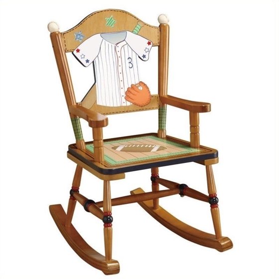 Fantasy Fields Lil Sports Fan Kids Rocking Chair
