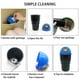 thumbnail image 5 of Vehículo (azul) portavasos de automóvil bote de basura pequeño mini bote de basura bote de basura de coche bote de basura para coche oficina hogar, 5 of 5