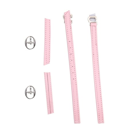 

High Heel Accessory White Shoe Laces Sandals Straps Replacement Elasticity Do Not Follow Pink 4 Pairs