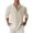 Complexion_BJ10, variant on Cotton Linen Shirts for Men Casual Long Sleeve Henley Stand Collar Shirts Beach Hawaiian Tops Gray L,L,Complexion_BJ10