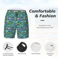 thumbnail image 3 of Daiia Cars Transportation Mens Swim Trunks Swim Shorts Quick Dry Swim Shorts with Mesh Lining Pockets-XX-Large, 3 of 9