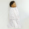 thumbnail image 2 of HALO SleepSack Swaddle, 100% Cotton, Sunshine Rainbows, Newborn Girls, 0-3 Months, 2 of 4