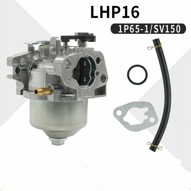 Solución de actualización de motor, carburador con estrangulador manual para cortadora de césped con hidrolavadora Honda GCV160, reemplaza 16100-Z0L-023, kit todo en uno con precisión ajustada de