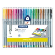 Staedtler Triplus Fineliner Pen Set, 20-Colors