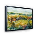 thumbnail image 3 of Designart 'Autumn Rural Landscape' Country Framed Canvas Wall Art Print, 3 of 5