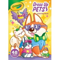 Crayola Dress Up Pets, 48 page Coloring Book, Gift for Kids