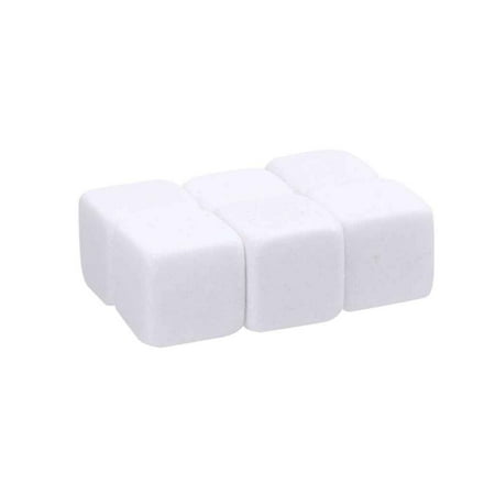 

ABIDE 6pcs Natural Whiskey Stones Sipping Ice Cube Whisky Stone Rock Wine Cooler Christmas Bar Accessories