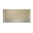 thumbnail image 2 of swan solid surface 64'' x 34'' single threshold shower base, 2 of 7