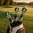 thumbnail image 5 of Yuyamidu Eagle Golf Head Cover for Golf Head Green American Flag Golf Club Head Cover for Driver/Fairway/Hybird Club Protection, PU Leather, 5 of 7