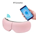 thumbnail image 4 of Electric Eye Massager with Heat Vibration for Relieve Eye Strain Built-in Battery Adjustable Elastic Band 4 Modes BT Music Connection Black, 4 of 8