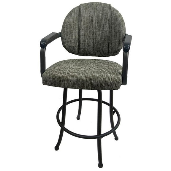 Swivel Counter 26" Bar Stool - M-79 Metal Grey Frame