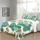 thumbnail image 4 of Cubierta de edredón Conjuntos de ropa de cama de buceo Cómodas cubiertas de almohadas Poliéster Fibra Decoraciones de cumpleaños Conjunto de colchas para dormitorio l 3 piezas Eigraketly HA011565-15, 4 of 7
