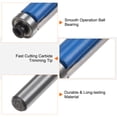 thumbnail image 4 of Uxcell 2pcs Flush Trim Router Bit 1/4" Shank 3/8" Dia for Woodworking, Blue, 4 of 7