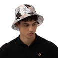 thumbnail image 6 of Daiia Pigs Pattern Bucket Hat - Trendy Cotton Sun Hat for Beach, Golf, Fishing - Fun Outdoor Vacation Boonie for Men and Women, 6 of 9