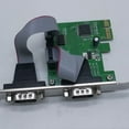 thumbnail image 3 of Tarjeta de expansión PCIe a dos puertos serie RS232 para control industrial, adaptador de computadora, tarjeta serie PCIE, 3 of 6