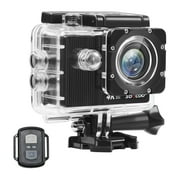 Sports Action Camera WIFI 4K 60FPS Ultra HD 30M Underwater Camcorder Waterproof 170° Wide Angle 2" Touch Screen Remote Control