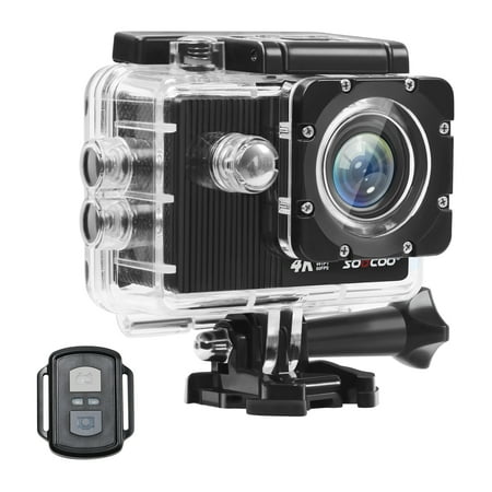 Sports Action Camera WIFI 4K 60FPS Ultra HD 30M Underwater Camcorder Waterproof 170° Wide Angle 2" Touch Screen Remote Control