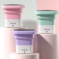 thumbnail image 5 of WIFKLSIIPG Portable Foldable Mini Washing Machine for Small Laundry Smart Cleaning Socks Underwear Compact Washer Ideal for Bathroom Kitchen Living Room, 5 of 5