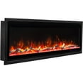 thumbnail image 2 of Kennedy II Commercial Grade Smart Electric Fireplace 50IN, 2 of 11