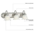 thumbnail image 2 of Design House 506618 Allante Vanité 3 Lumières, 2 of 3