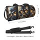 thumbnail image 2 of Easygdp Fiery Skull Trio Bolsa de Viaje, Bolsa de Mano, Bolsa de Gimnasio, Bolsa de Equipaje para Viaje, 2 of 6