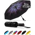 thumbnail image 1 of Paraguas Repelente, resistente al viento, para viajes, lluvia, impermeable, compacto, 1 of 8