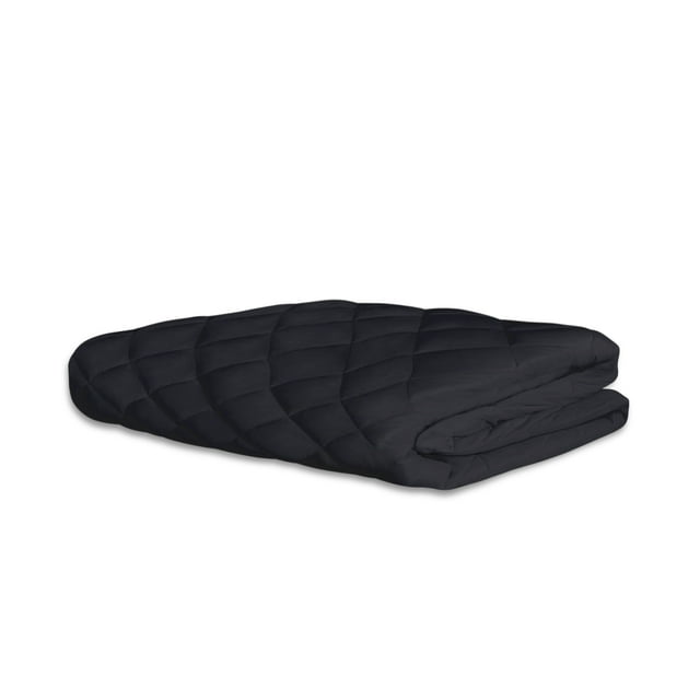 Amorosa Protector de Colchón Impermeable Transpirable, Ultra Suave Matrimonial Negro 135*190*45CM