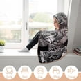 thumbnail image 6 of Himiko Toga Wearable Blanket Cloak Arctic Velvet Hooded Blanket Soft Fuzzy Hoodie Blanket Cape for Adults Kids 50"x60", 6 of 8
