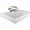 Full, variant on Panana 9 Inch Metal Box Spring Bed Base/Heavy Duty Steel with Fabric Cover/Mattress Foundation/Wooden Frame Easy Assembly,Full,White