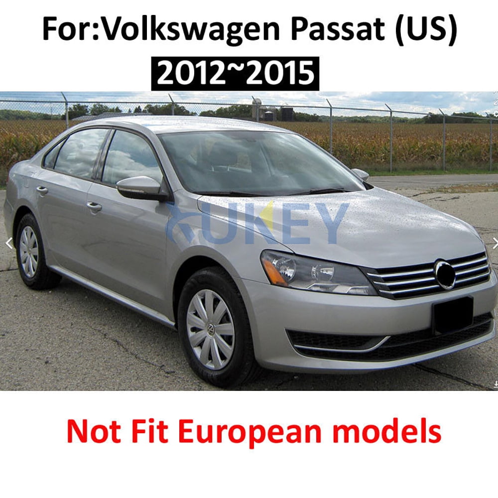 XUKEY 4X Front Rear Splash Guards Fit for VW Volkswagen Passat 2012 2013 2014 2015  Mud Flaps