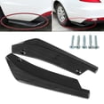 thumbnail image 4 of 2 x Car Carbon Fiber Rear Bumper Lip Diffuser Splitter Protector, 4 of 10