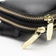 thumbnail image 5 of Bolso de pecho de PU texturizado para mujer, bolso cruzado sencillo con correa ancha para el hombro, bolso informal para automóvil para mujer, 5 of 6