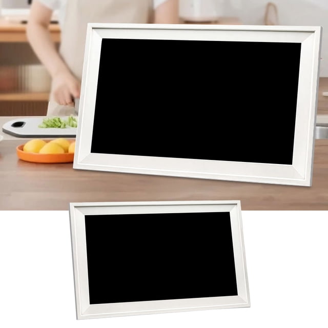 BotaniNest Cloud Photo Rahmen Calendar Digital Calendar 15.6in Wall Mounted Touchscreen With 32G Built In Memory 1920x1080p IPS Touchscreen Interactive Display Visual Chore Chart Smart Family