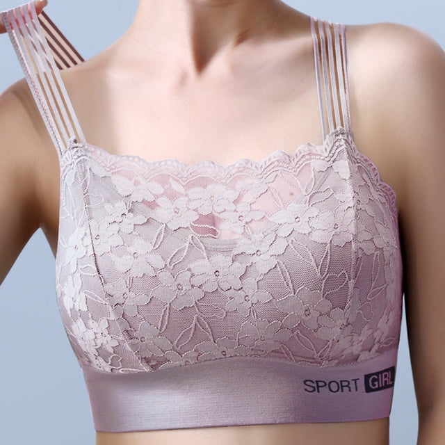 Seamless Lace Bandeau Bra Top with Removable Padding for Support and Comfort Smooth Lightweight Backless Design Versatile Everyday Wear